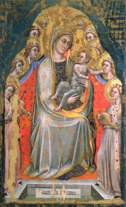 Madonna col Bambino in trono con angeli da Simone dei Crocifissi